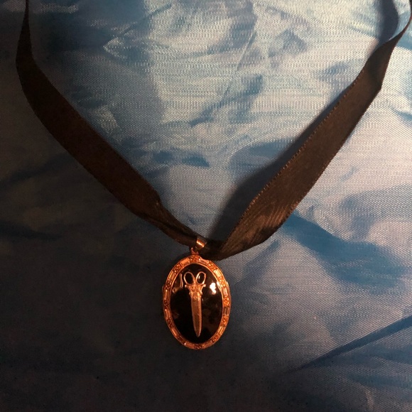 Target Jewelry - Exquisite Sterling Silver Scissor Locket Necklace- 532 $40 or $35 w/offer